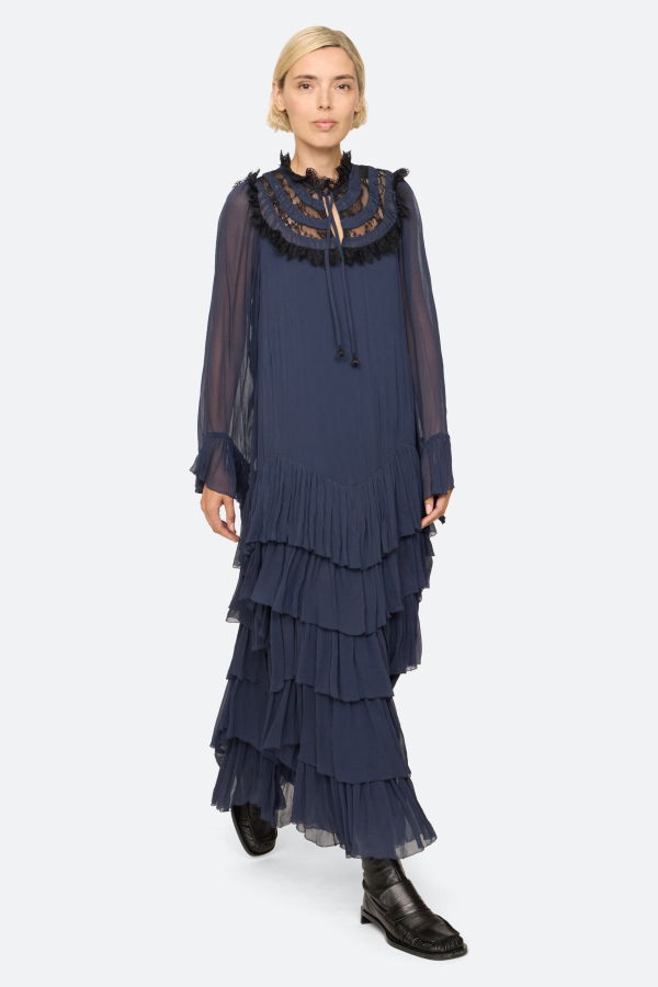 Sea NY Margaret Dress - Blue