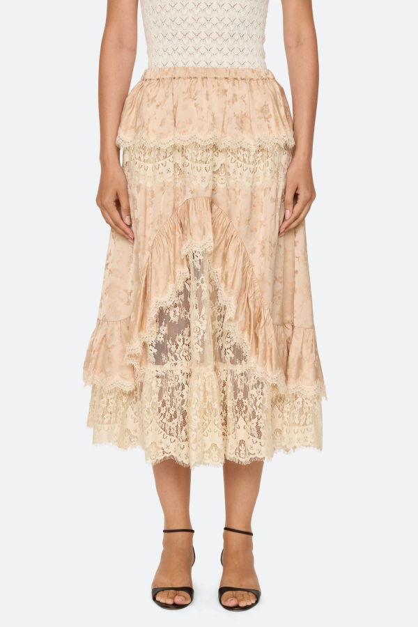 Sea NY Shay Skirt - Nude