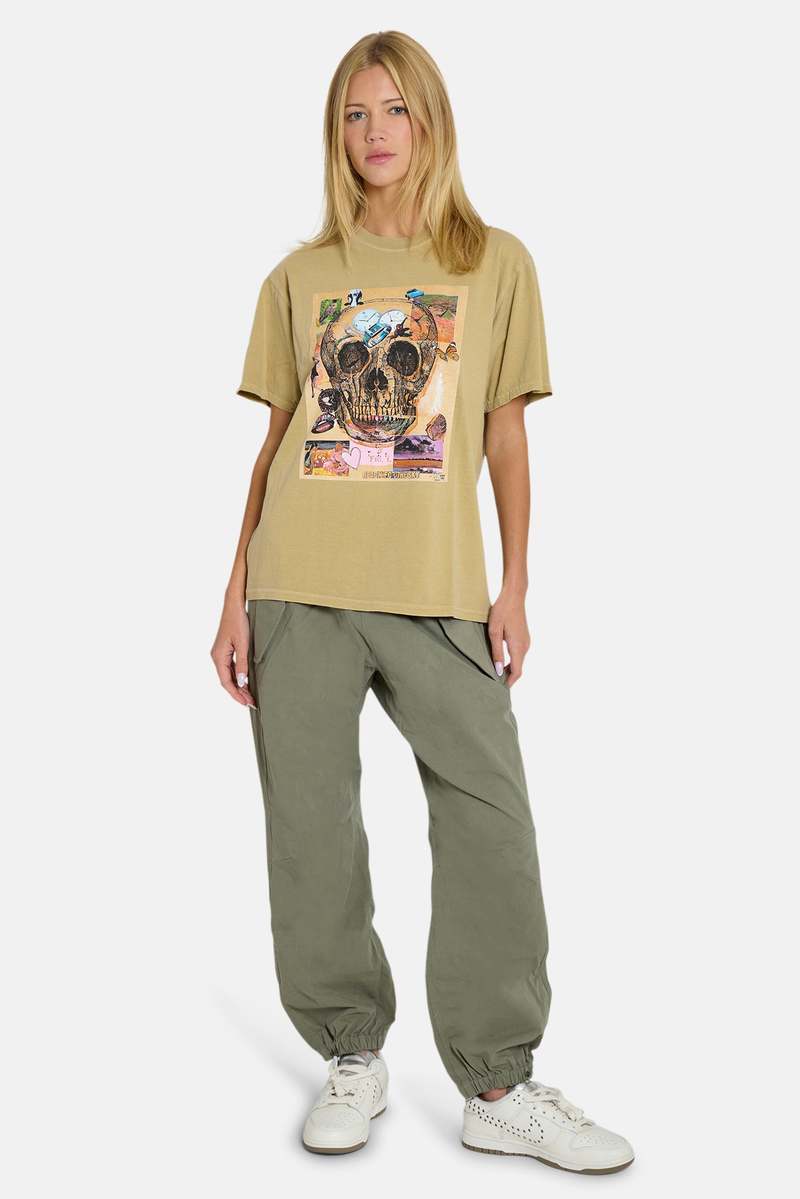 Blue&Cream Peter Tunney Skull Tee