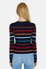 The Tile Club Sylvia Striped Henley Sweater - Thumbnail 4