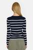 The Tile Club Sylvia Striped Henley Sweater - Thumbnail 3