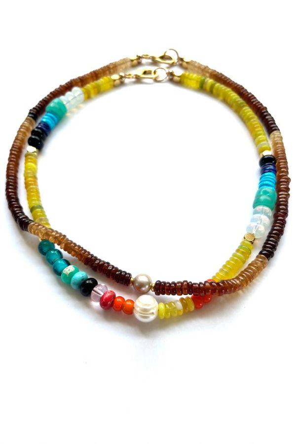 Heather Kahn Island Hopping Collar Necklace