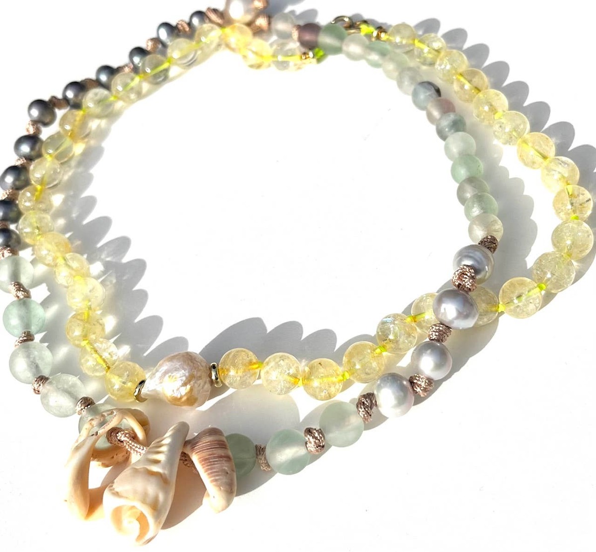 Heather Kahn La Mer Shell Necklace - Image 2 of 2