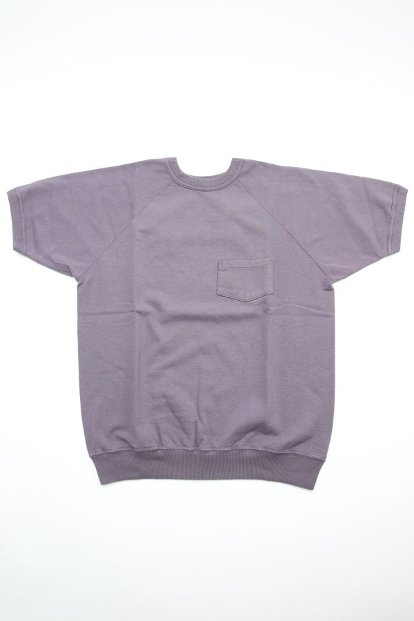 Warehouse & Co. 4105 Short Sleeve Sweatshirt With Pocket