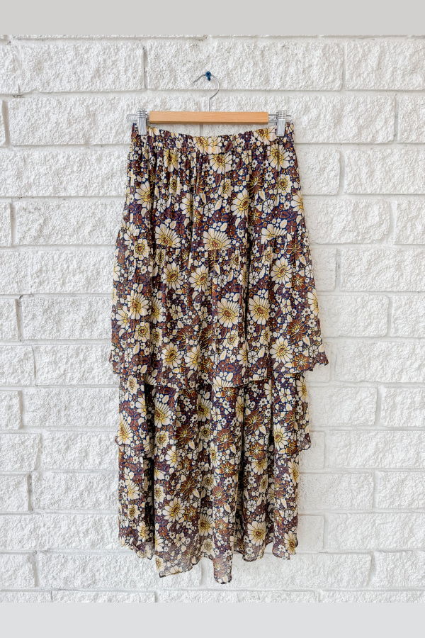 Xirena Gretchen Skirt - Tawny Brown