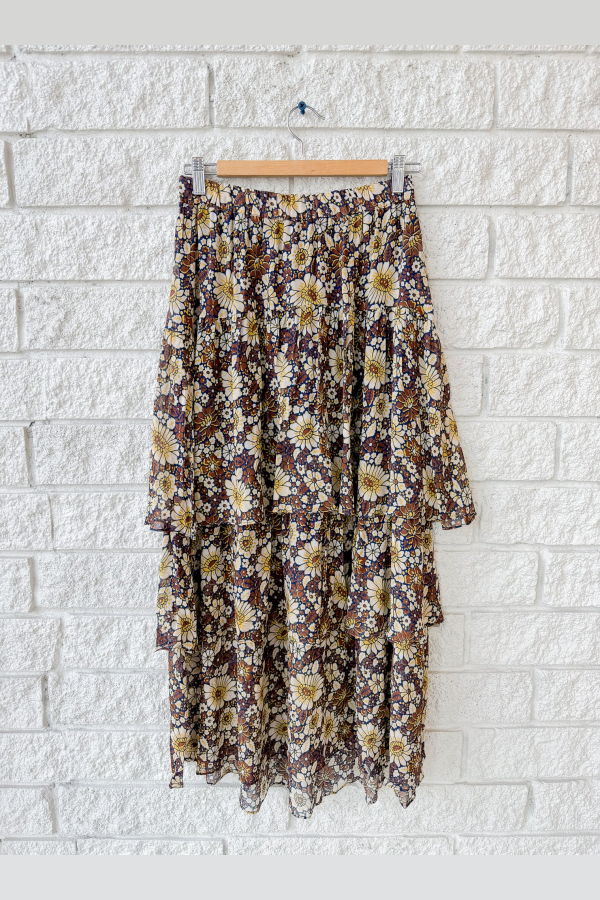 Xirena Gretchen Skirt - Tawny Brown