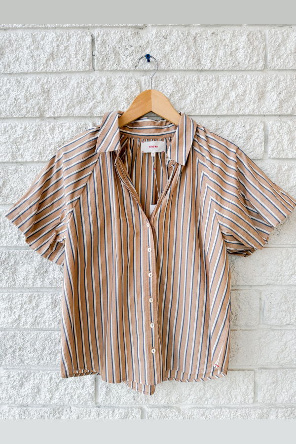 Xirena Lyla Shirt - Hickory Navy