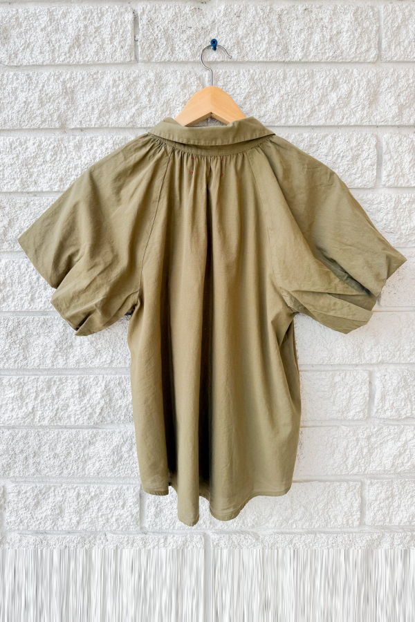 Xirena Lyla Shirt - Olive Smoke
