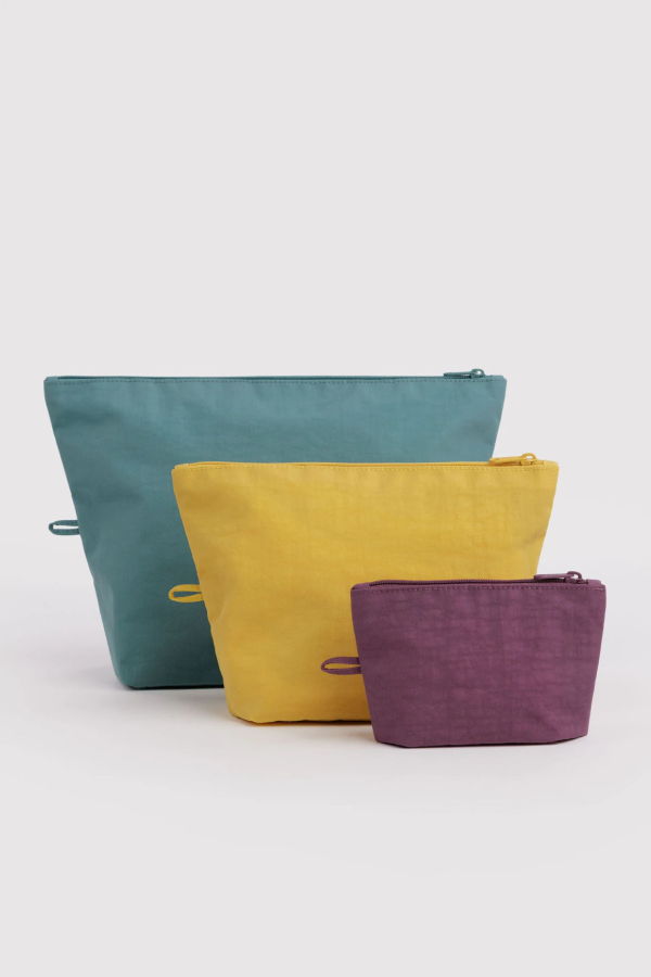BAGGU Go Pouch Set - Jewel Mix