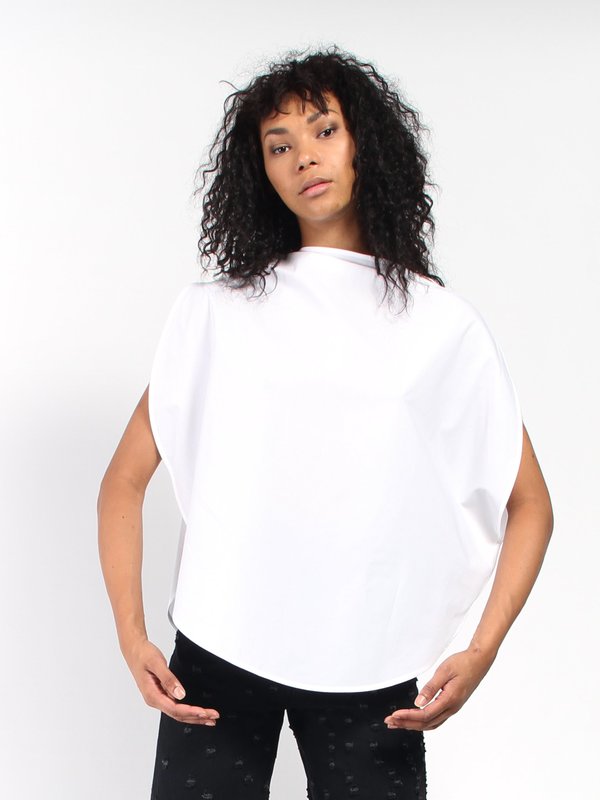 MM6 by Maison Margiela Polaroid Circle Shirt - White | Garmentory