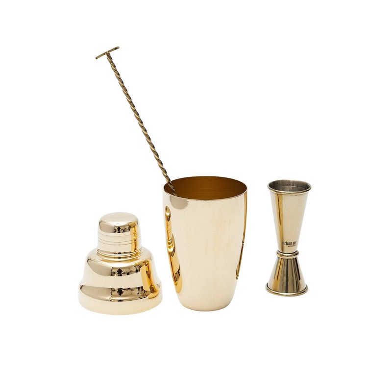 Urban Bar AG Cocktail Shaker - 24k gold plated