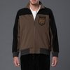 Robert Geller RG Track Jacket - Clay/Black - Thumbnail 1