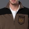 Robert Geller RG Track Jacket - Clay/Black - Thumbnail 4
