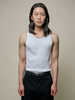 Merz b. Schwanen Ribbed Cotton Tank Top - Thumbnail 2