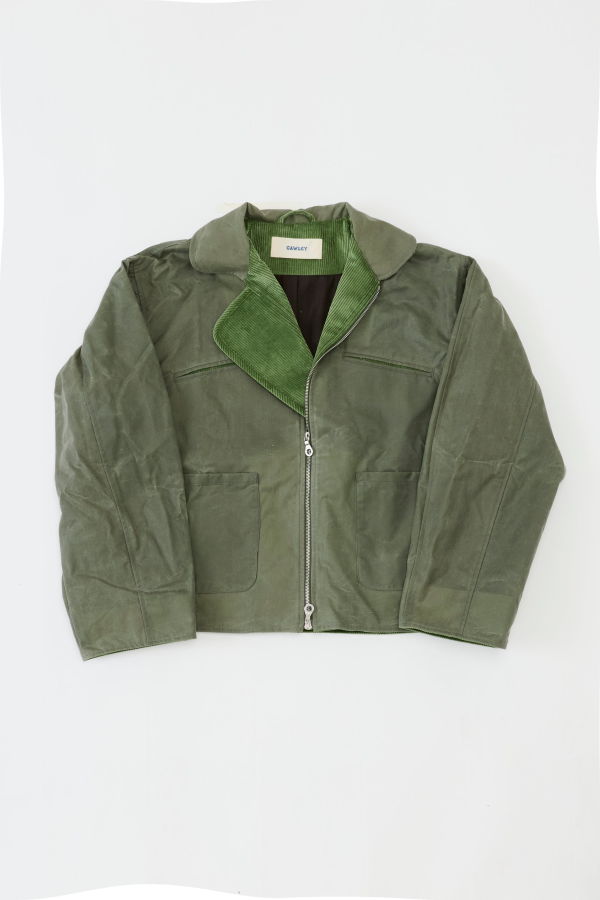 CAWLEY STUDIO British Waxed Cotton Flying Jacket