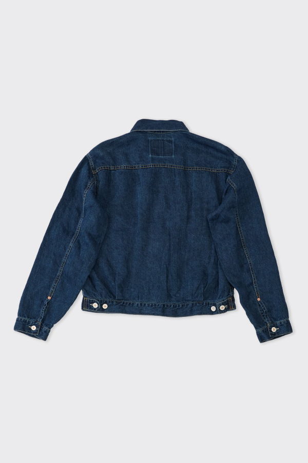 Herill Linen Denim XX Jacket, Vintage Worn