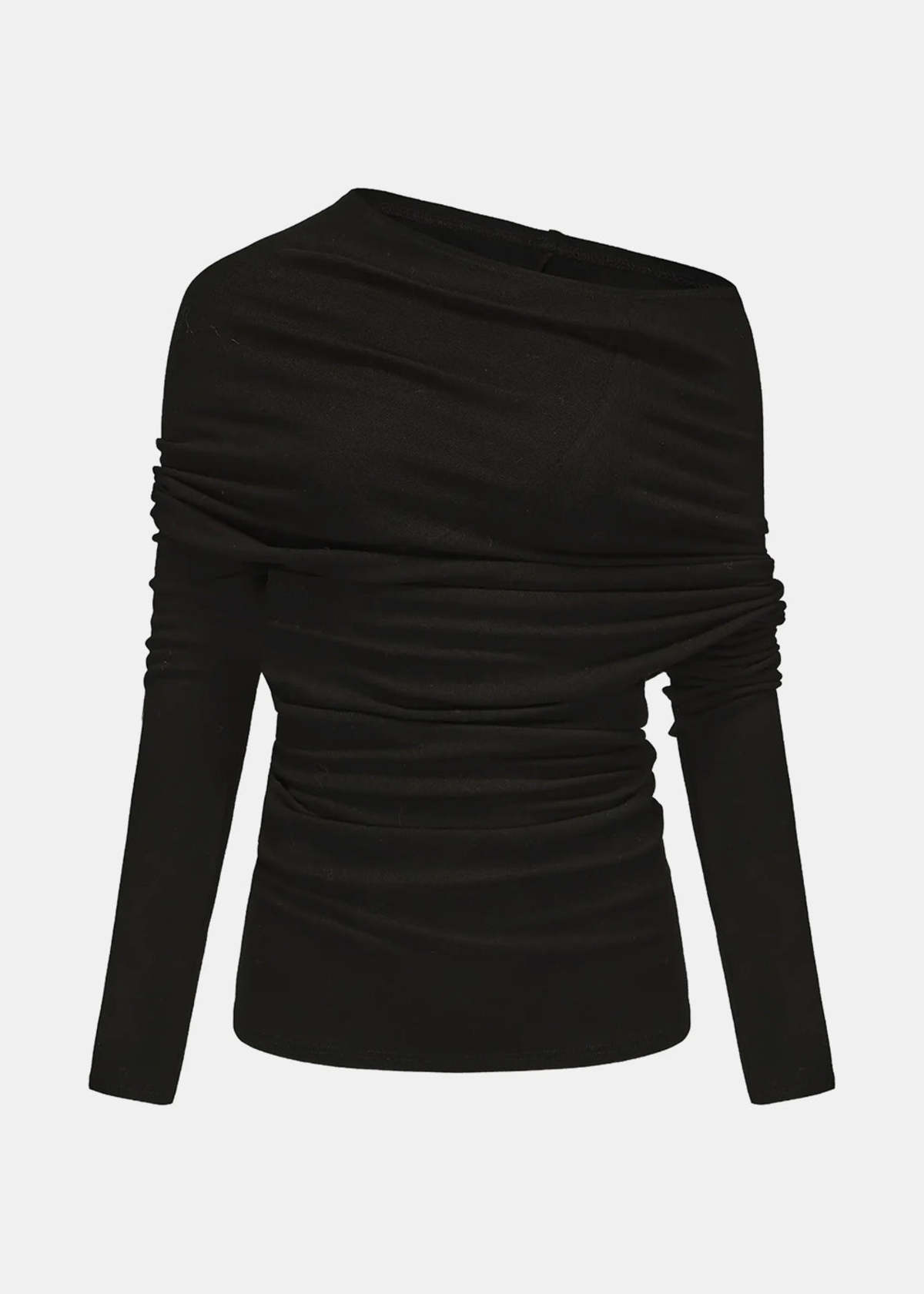 ELYWOOD Irregular Knit Base Top - Image 1 of 3