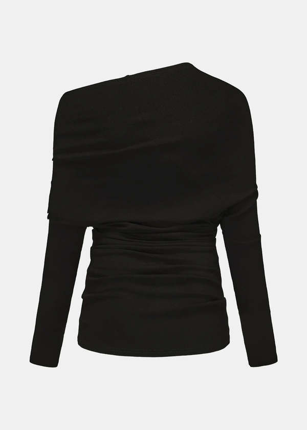 ELYWOOD Irregular Knit Base Top