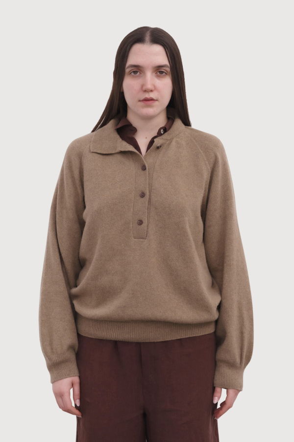 Baserange Soar Polo - Rovere Brown