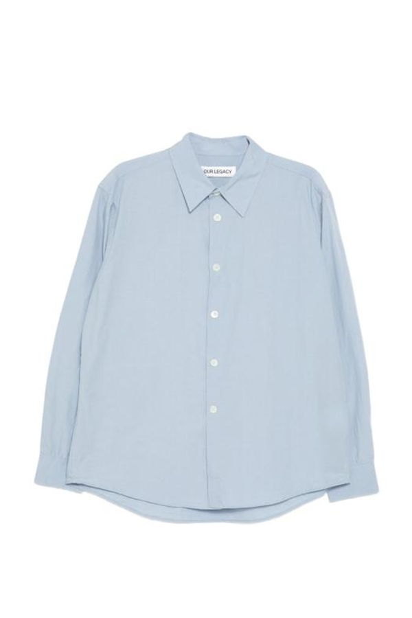 Our Legacy Shirt - Powder Blue Liquid Poplin