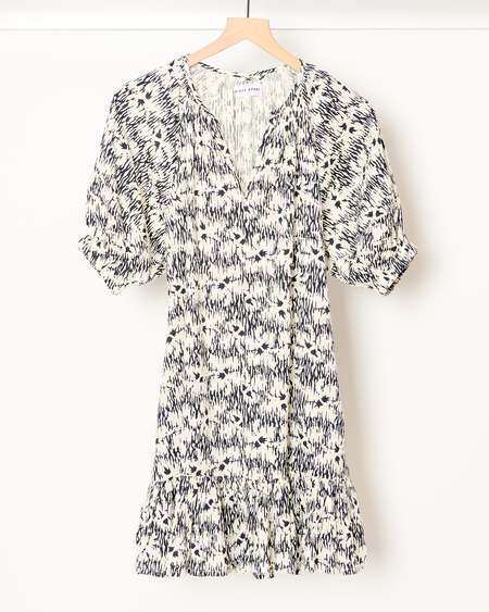 Apolina Sissy Smock Dress - Snowdrop Calico | Garmentory
