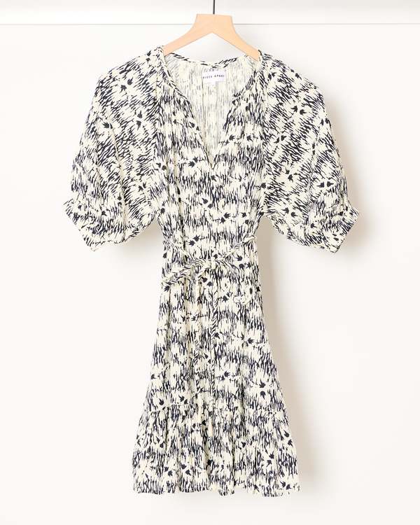 Apiece Apart Textured Otillie Mini Dress