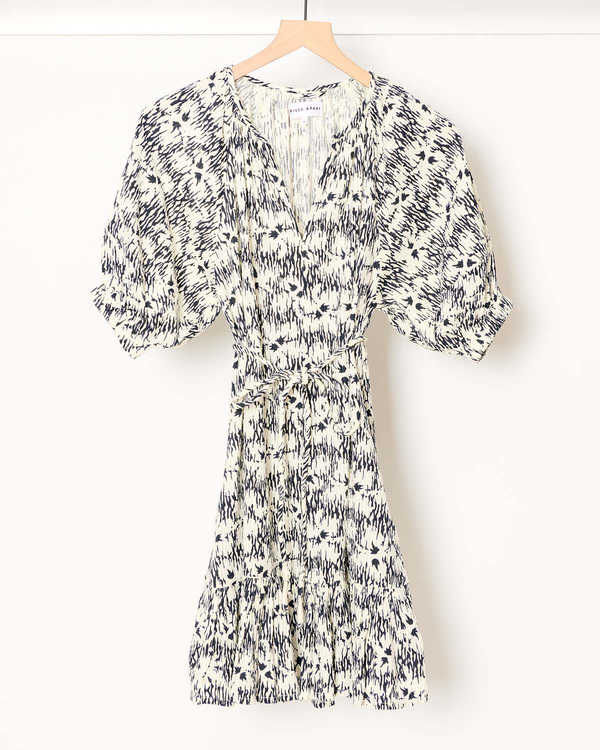 Apiece Apart Textured Otillie Mini Dress - Image 5 of 5