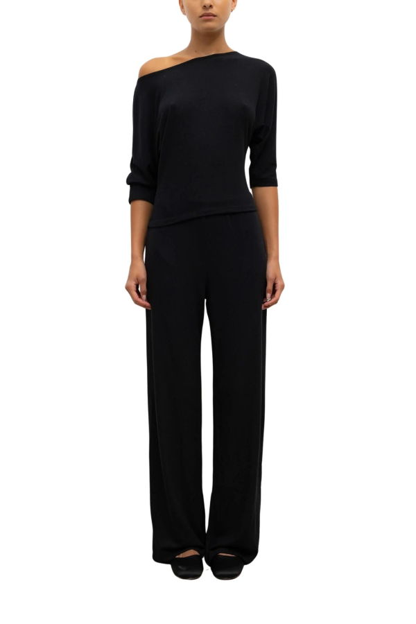 Leset Lauren Pocket Pant - Black