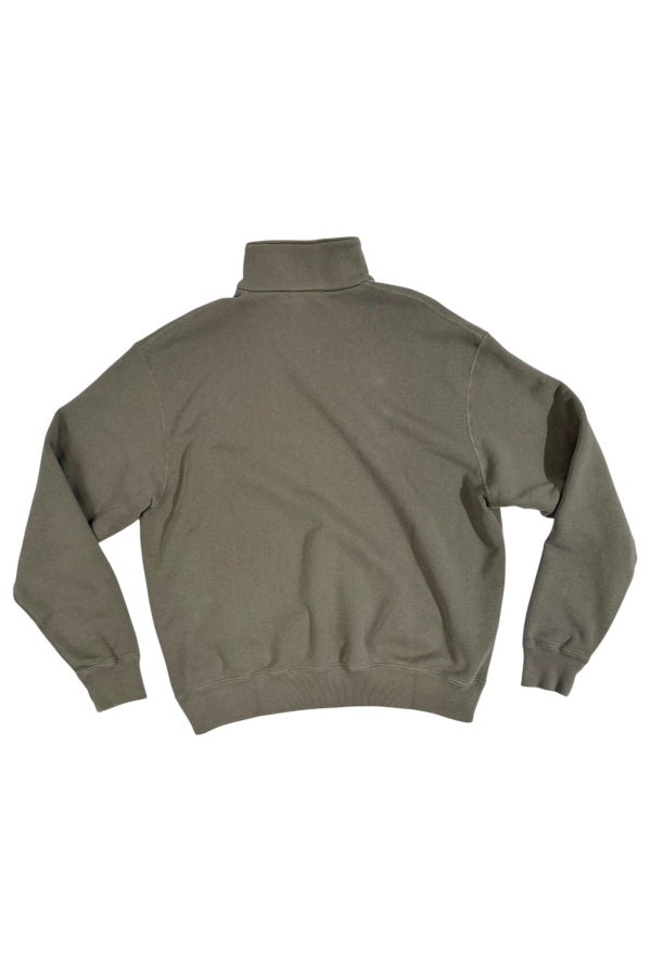 Places and Spaces Loop Wheel Skipper Pullover - Moss