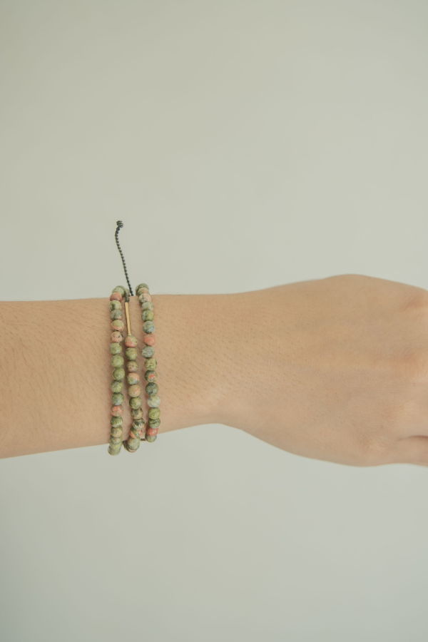 Village Thrive Gemstone & Gold Necklace