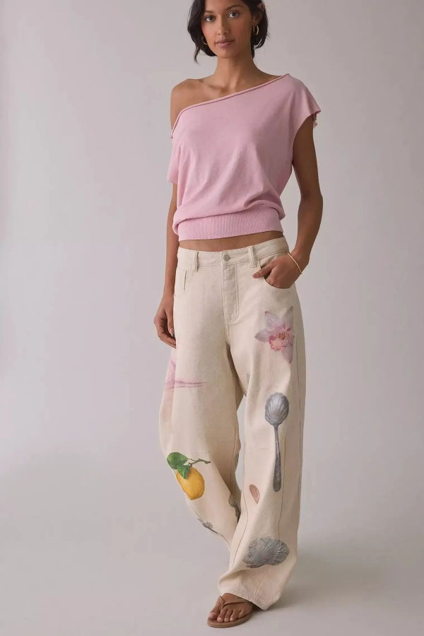 MUSE ASSEMBLY Bay Icon Graphic Jeans
