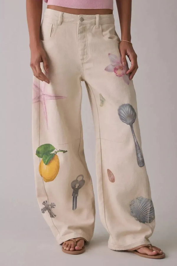 MUSE ASSEMBLY Bay Icon Graphic Jeans