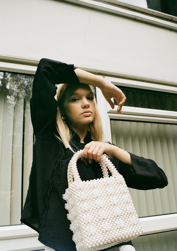 Shrimps Antonia Bag - Cream/Clear | Garmentory