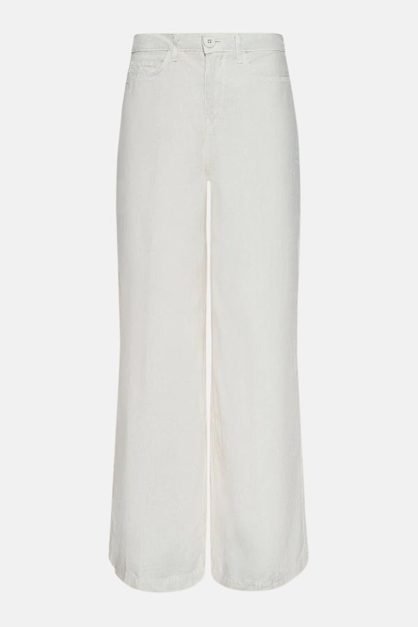 L'Agence Amara Linen Wide-Leg Pant