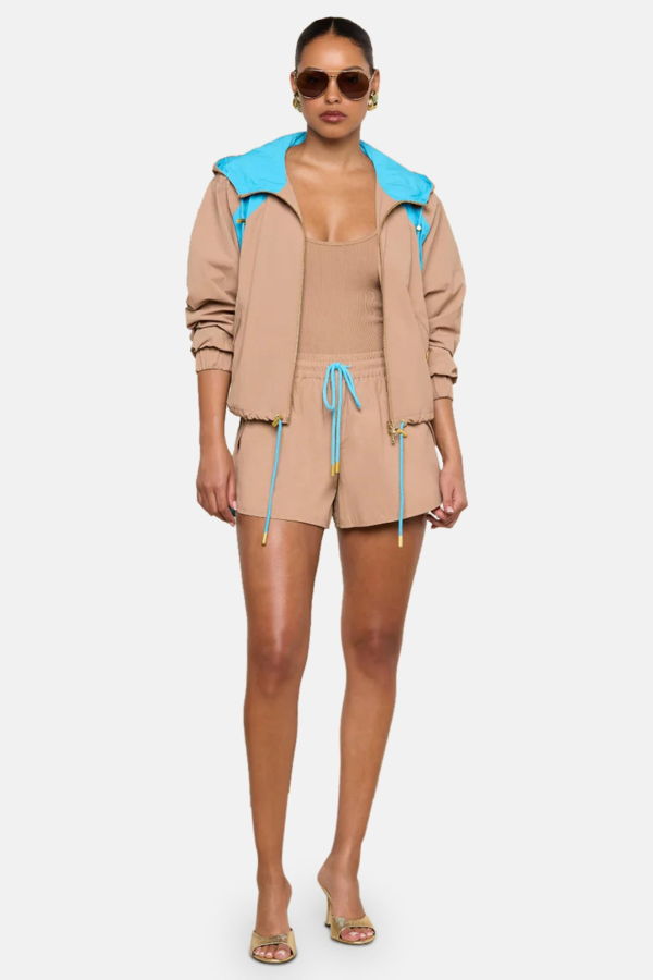 L'Agence Grayson Nylon Short