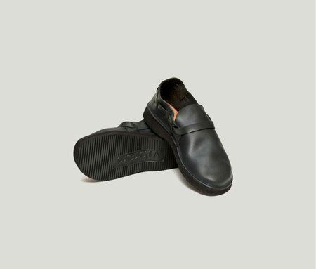 Hender Scheme Code Tip Smooth Brogue - Black | Garmentory