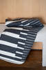 David Fussenegger Luca Two-Tone Stripes Throw - Thumbnail 6