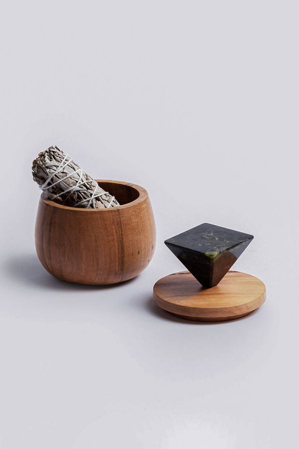 Dar Proyectos Black Onyx Round Jewel Box