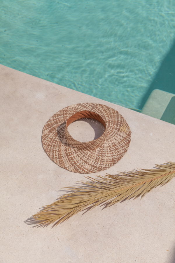 Village Thrive Ombre Holiday Papale Sun Hat