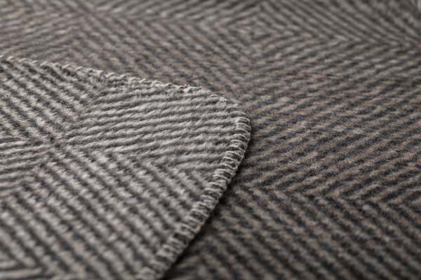David Fussenegger Savona Throw "Gradient Herringbone"