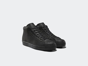Wings + Horns x Adidas Originals WH Promodel 80's - Core Black