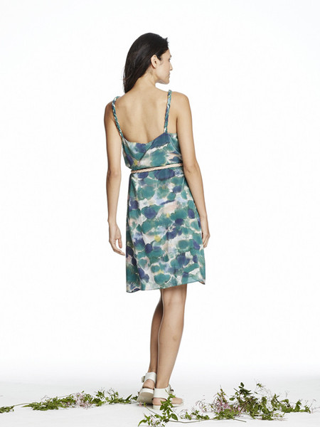 Rachel Rose Braided Silk Dress Rachel Rose Braided Silk Dress