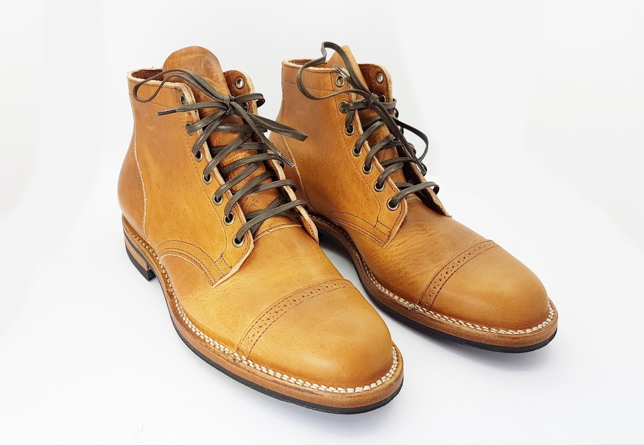 Viberg Service Boot - English Tan 