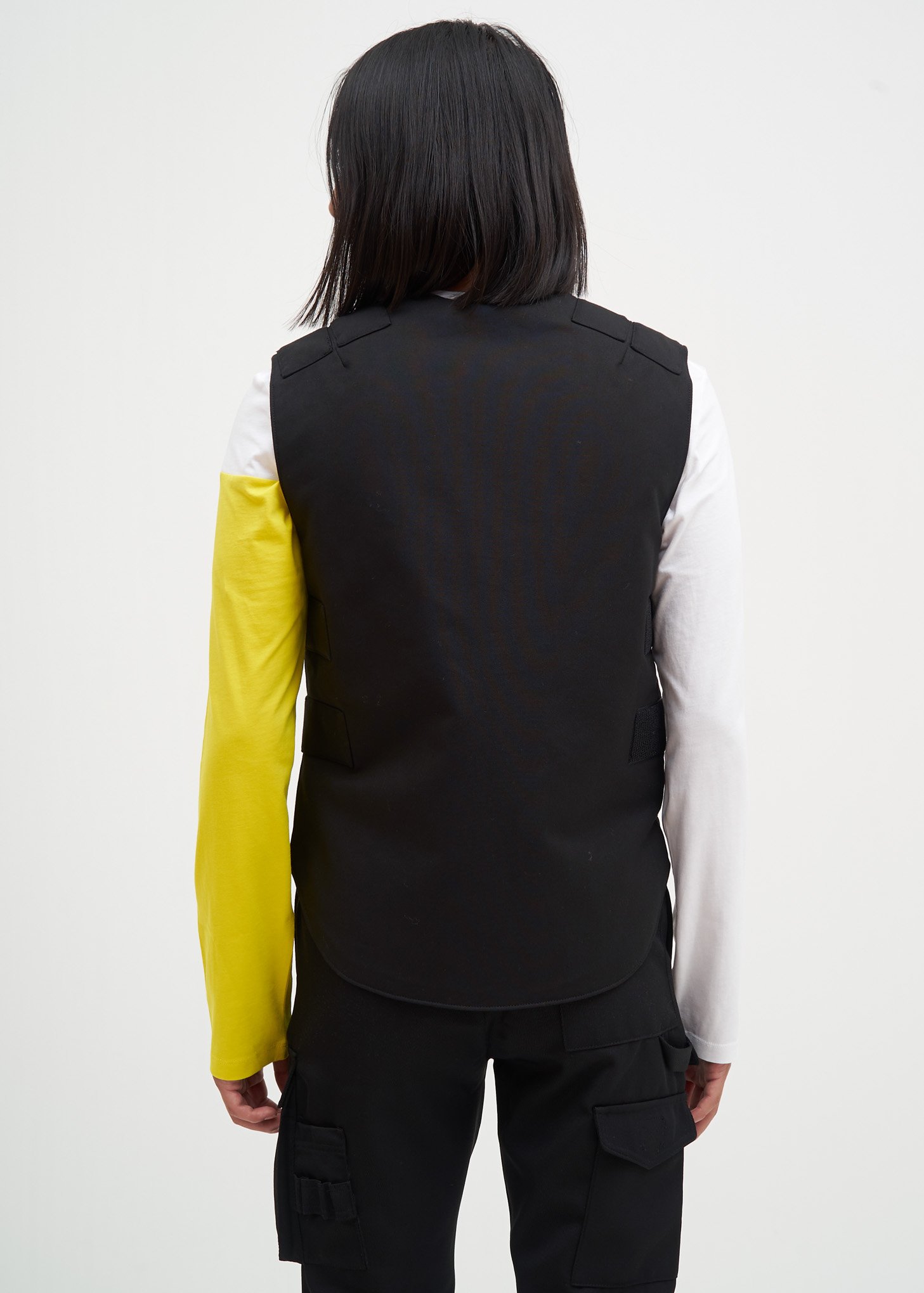 Helmut Lang Velcro Bulletproof Vest Black Garmentory