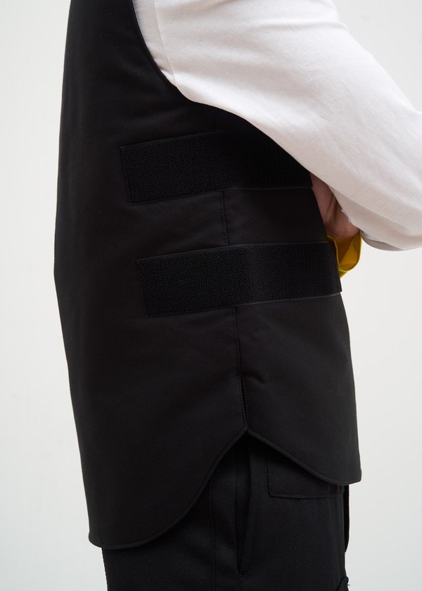 Helmut Lang Velcro Bulletproof Vest Black Garmentory