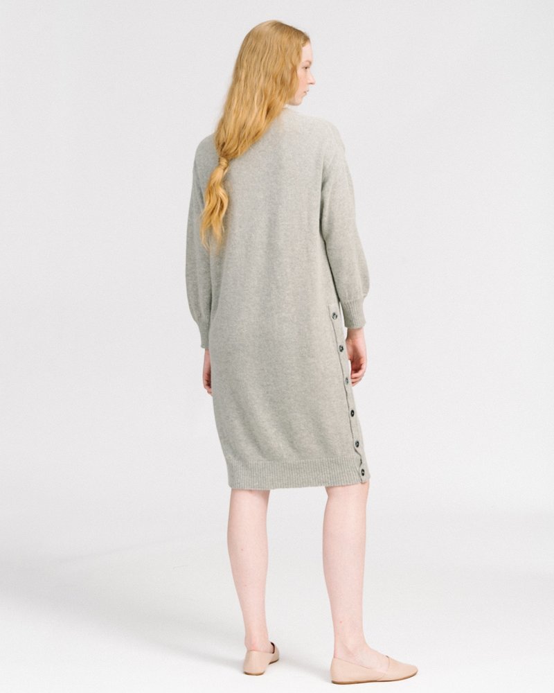 Micaela Greg Lou Sweater Dress - Cloud Grey