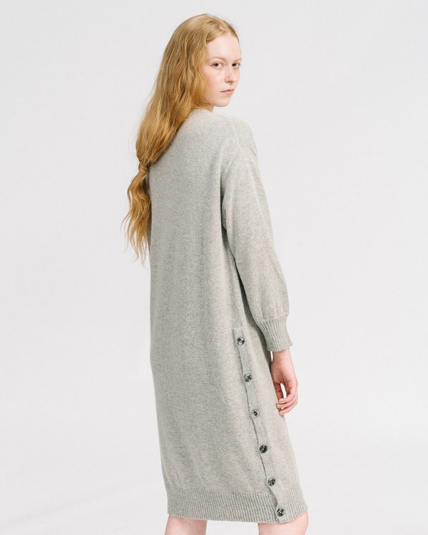 Micaela Greg Lou Sweater Dress - Cloud Grey