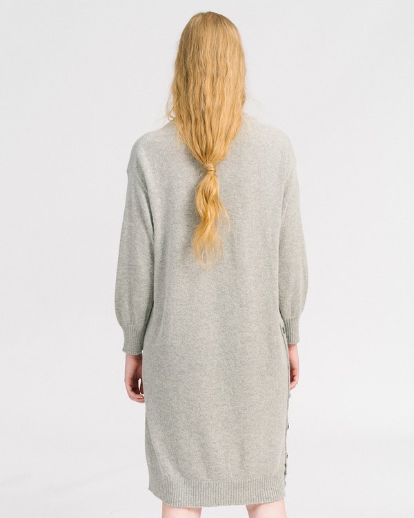 Micaela Greg Lou Sweater Dress - Cloud Grey