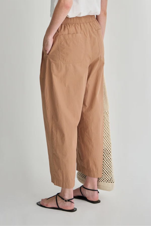 Apiece Apart Spa Pleat Pant - Deep Khaki