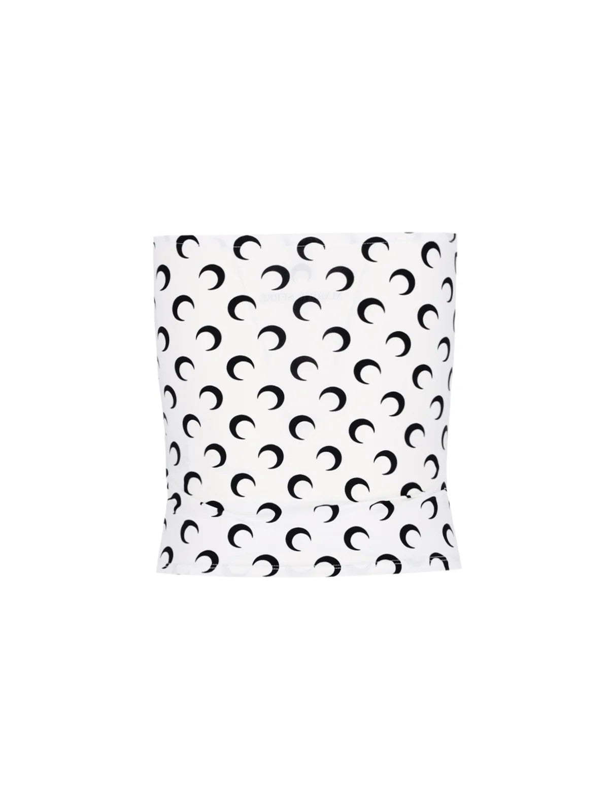 MARINE SERRE Moon Printed Jersey Tubed Top - Image 3 of 4
